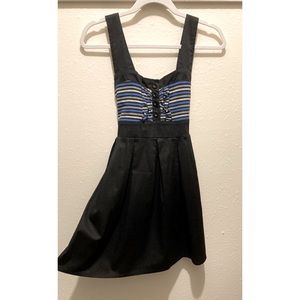 Striped Sleeveless dress